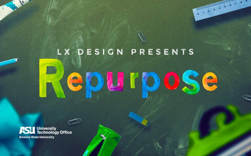 LX Design Repurpose graphic