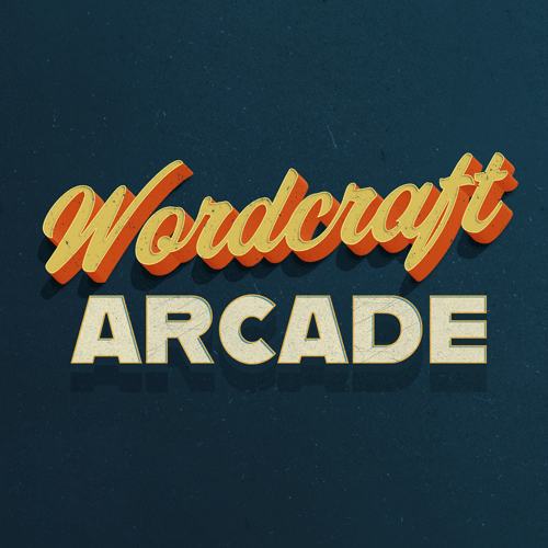 Wordcraft Arcade title graphic